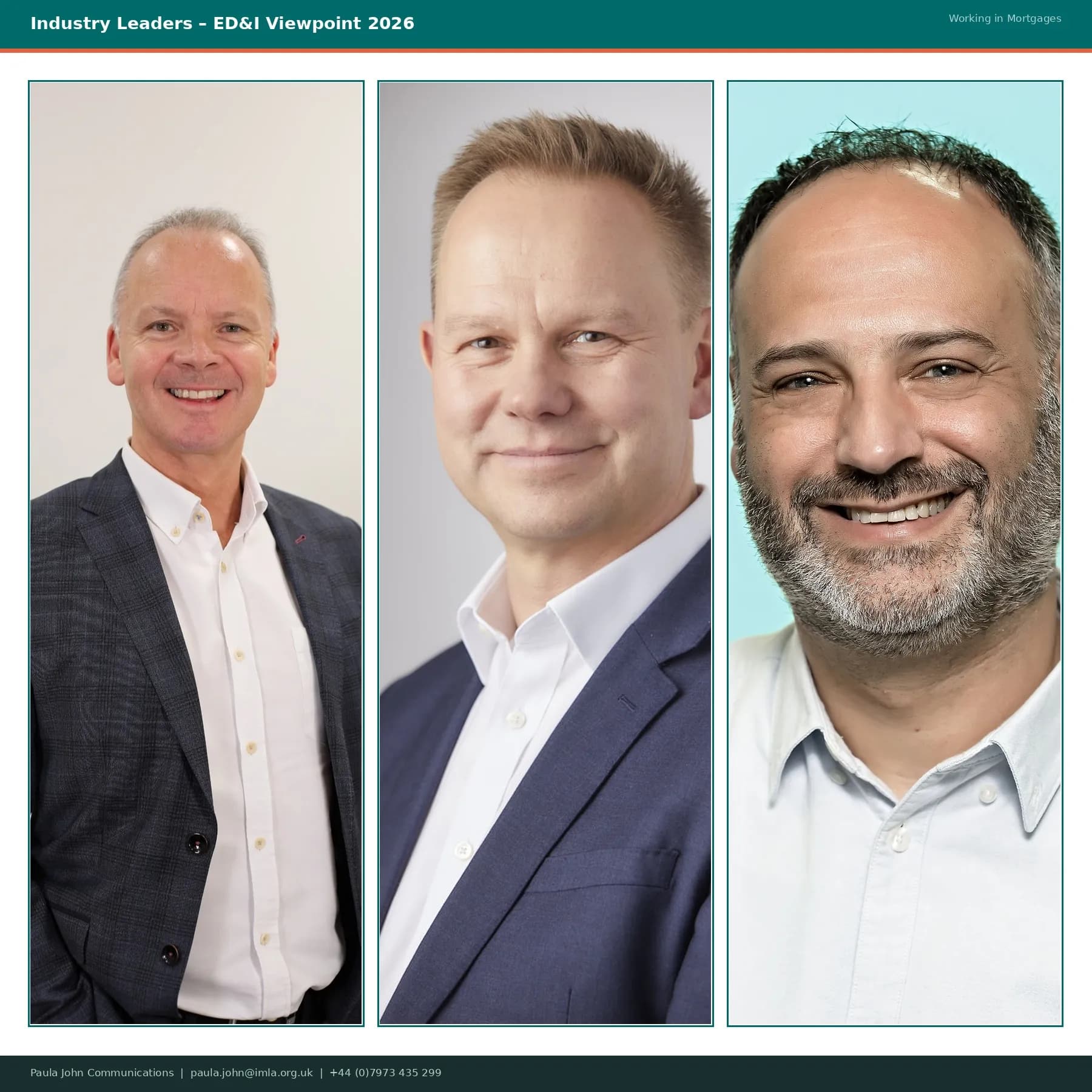 Industry trio urge colleagues to join ED&I conversation